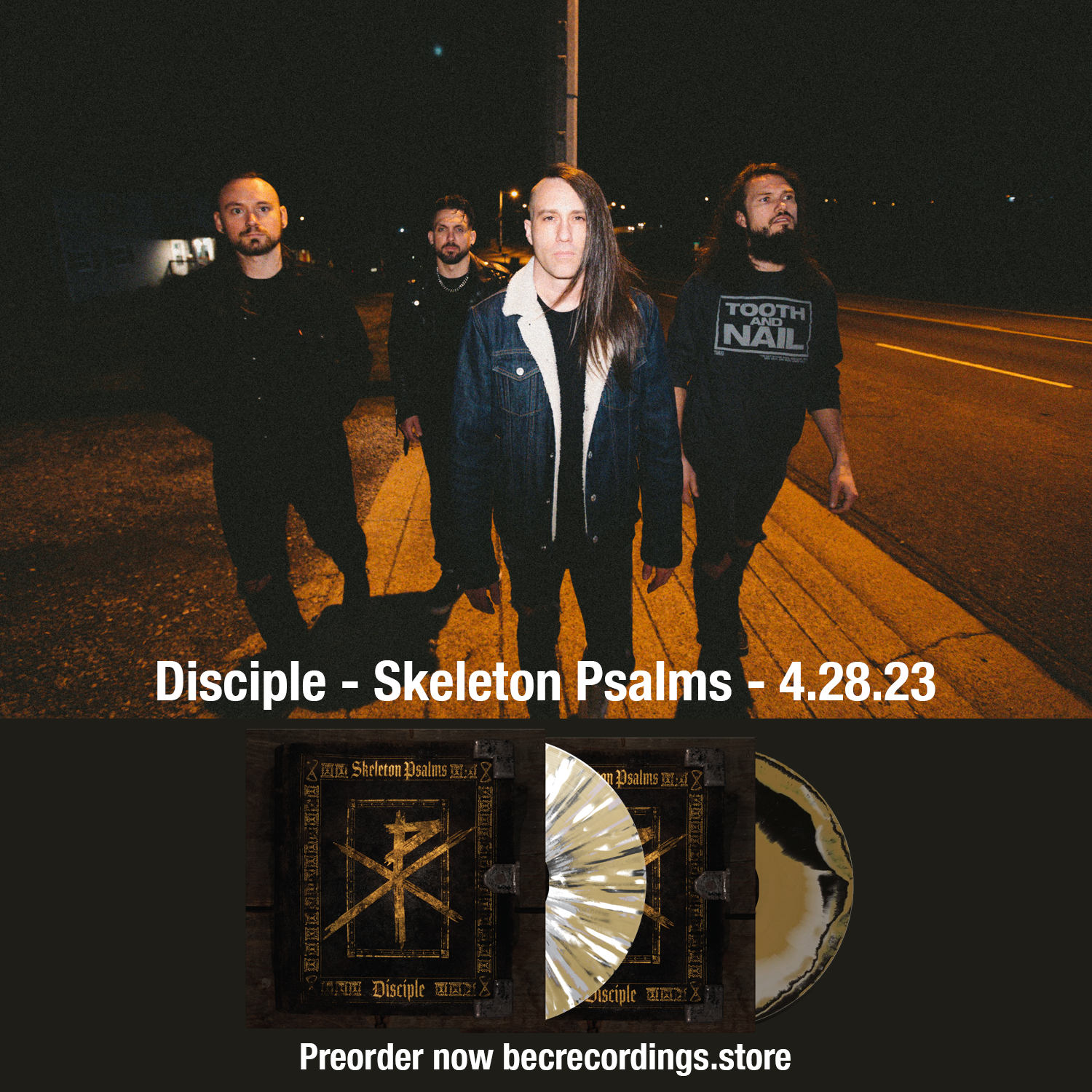 Disciple releases new song “Bad Words” alongside preorder of upcoming album Skeleton Psalms