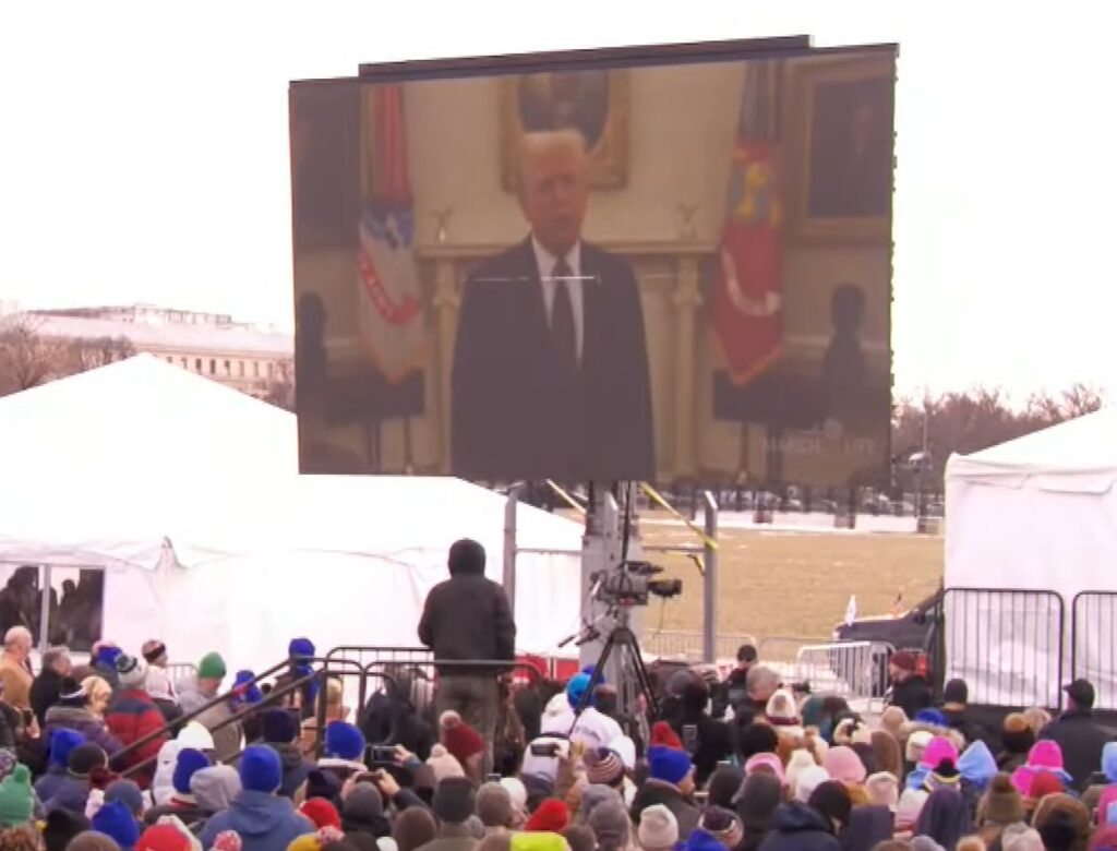 President Trump’s Full Video Message at the 2025 March for Life