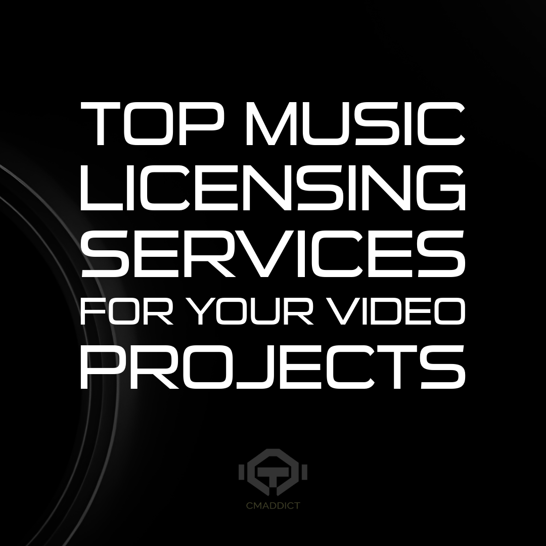 Top music licensing services for your video projects