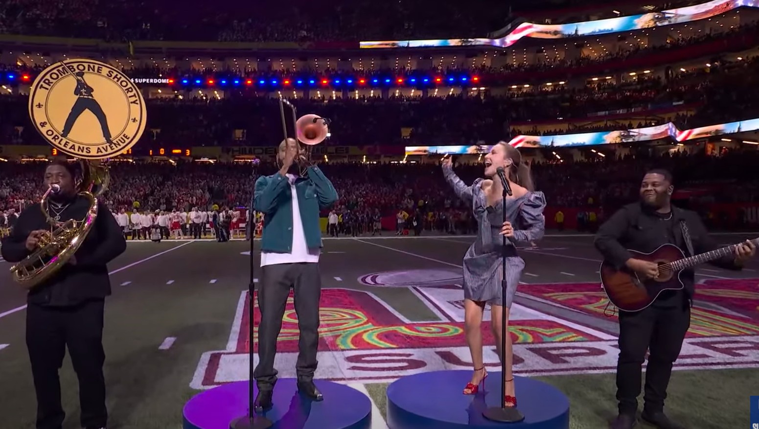 Lauren Diagle Sings America the Beautiful at Super Bowl LIX