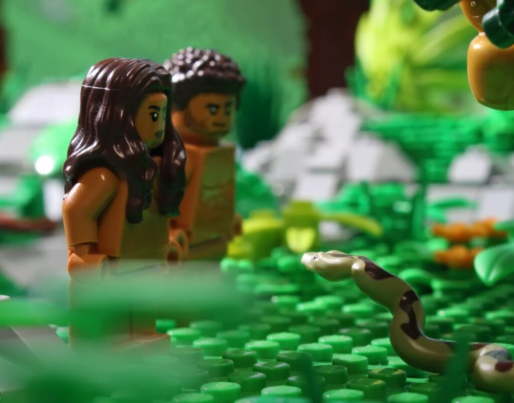 LEGO Bible | Adam and Eve (Genesis 1-3) | Stop-Motion Animation