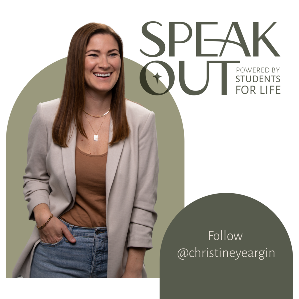 Speak Out with Christine Yeargin